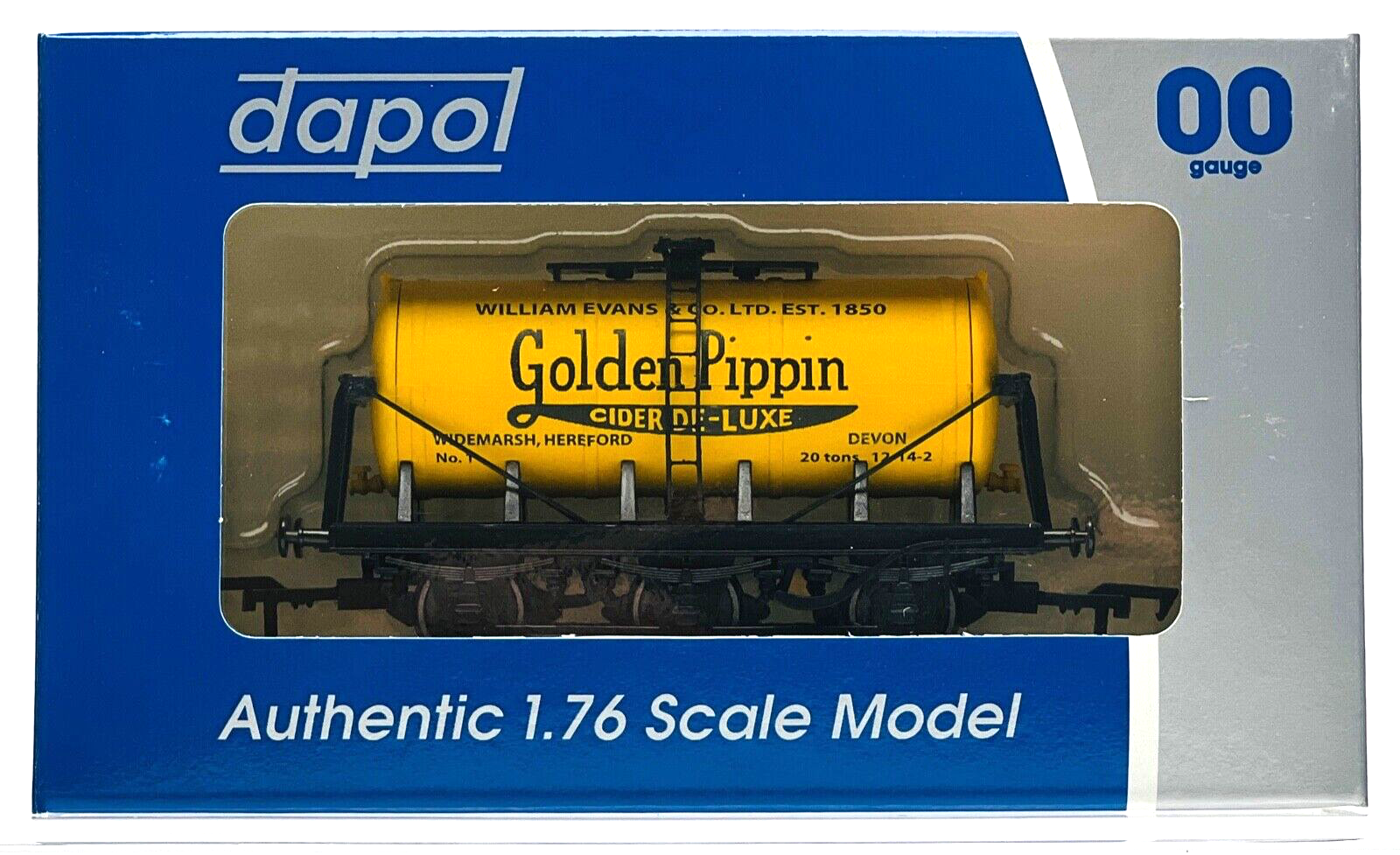 DAPOL 00 GAUGE - GOLDEN PIPPIN CIDER TANKER NO.1 (BURNHAM LIMITED EDITION)