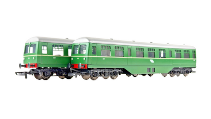SILVER FOX MODELS OO GAUGE - CIE GREEN 2600 CLASS RAILCAR 2 CAR DMU PARK ROYAL