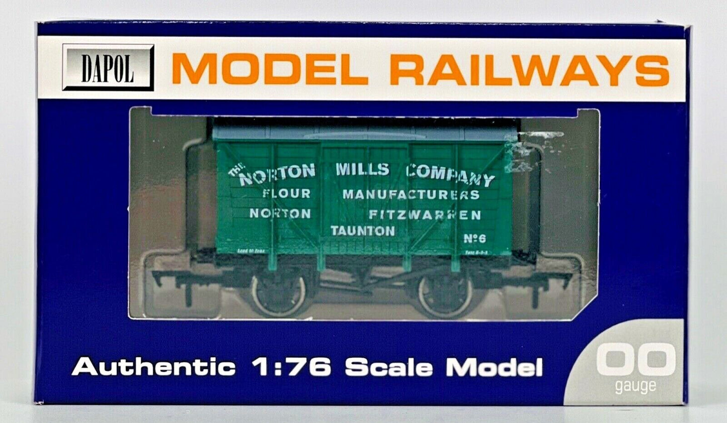 DAPOL 00 GAUGE - 'NORTON MILLS' FITZWARREN FLOUR VENT NO.6 (BURNHAM DMRC LTD ED)