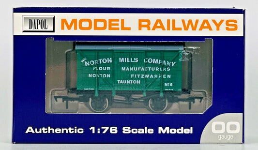 DAPOL 00 GAUGE - 'NORTON MILLS' FITZWARREN FLOUR VENT NO.6 (BURNHAM DMRC LTD ED)