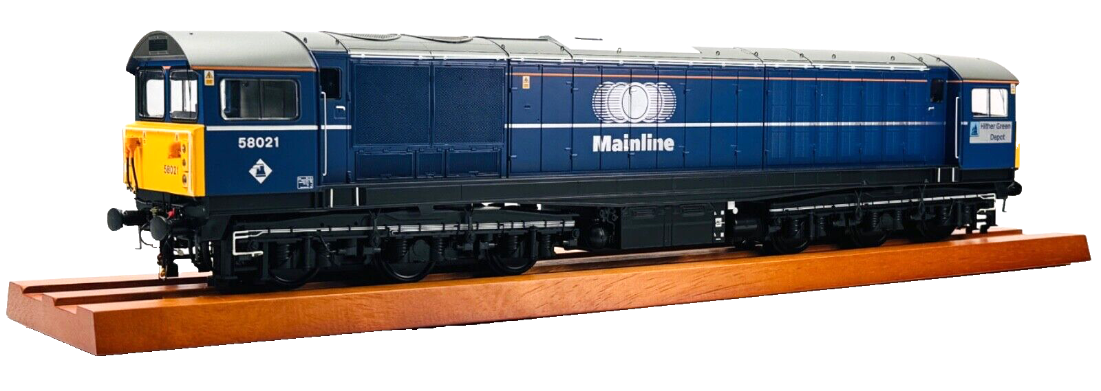 HELJAN O GAUGE - GM7240601 - CLASS 58 DIESEL 58021 MAINLINE BLUE HITHER GREEN