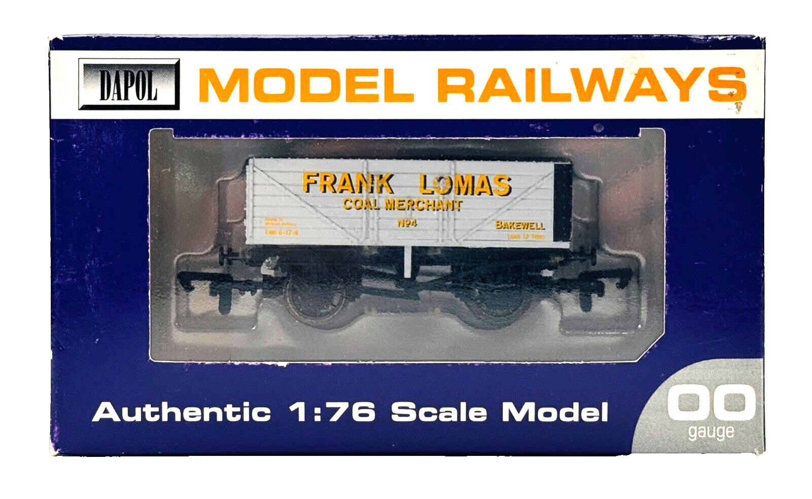 DAPOL 00 GAUGE - FRANK LOMAS COAL MERCHANT BAKEWELL NO.4 (LIMITED EDITION)