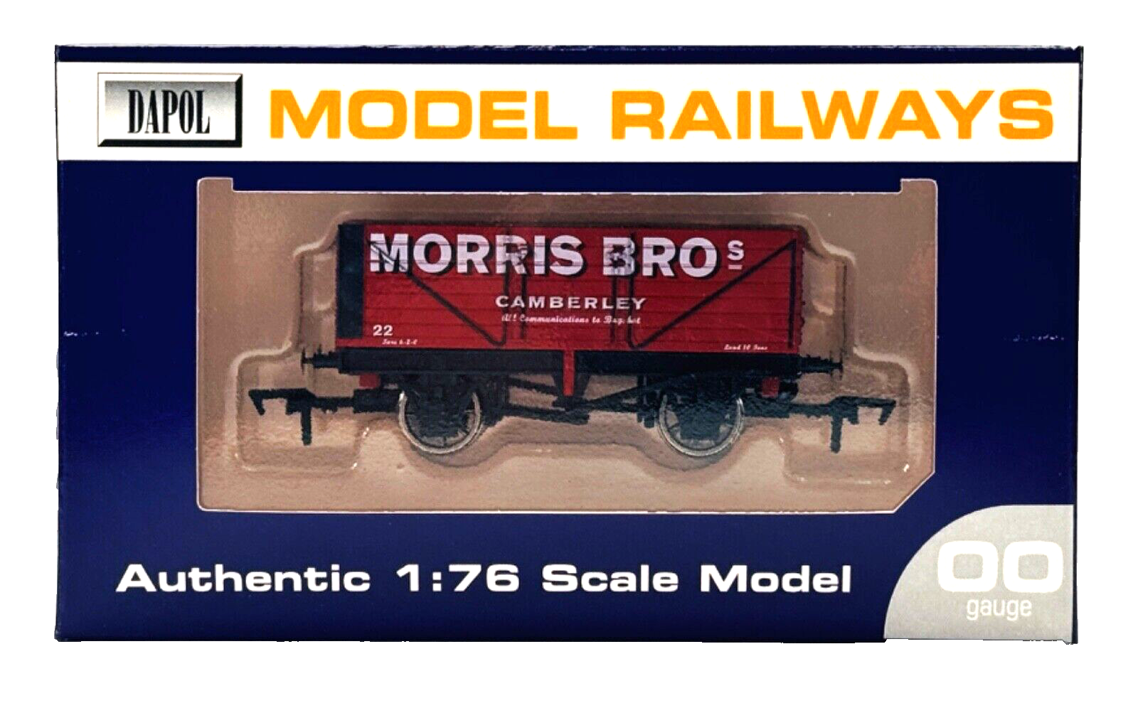 DAPOL 00 GAUGE - MORRIS BROTHERS OF CAMBERLEY WAGON NO.22 (LIMITED EDITION)