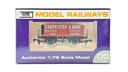 DAPOL 00 GAUGE - CARPENTER & SONS MERCHANTS TIVERTON DEVON 27 (LIMITED EDITION)