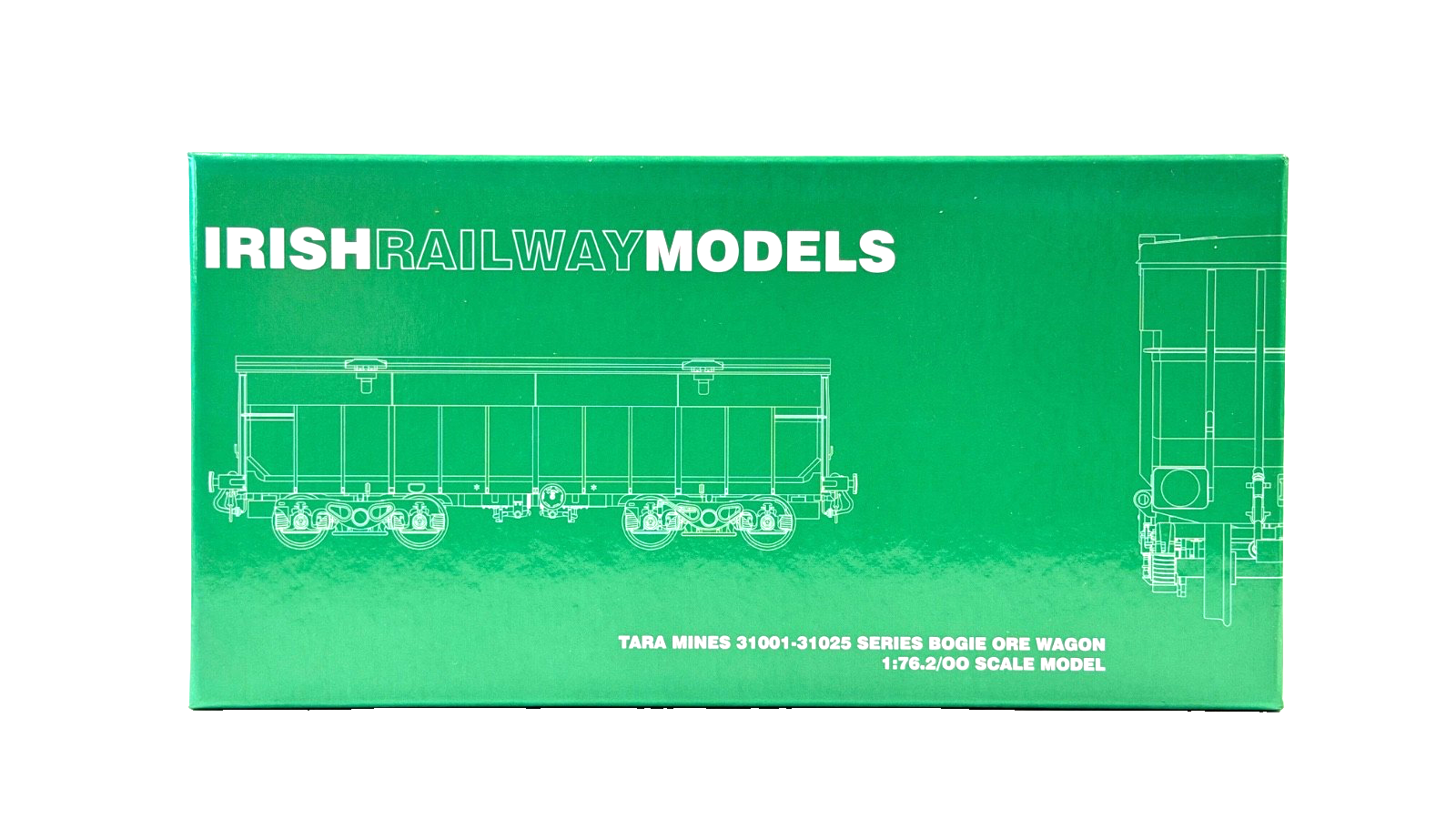 IRISH RAILWAY MODELS 00 GAUGE - IRM1025-BL-A - TARA MINES BLUE BOGIE ORE WAGONS