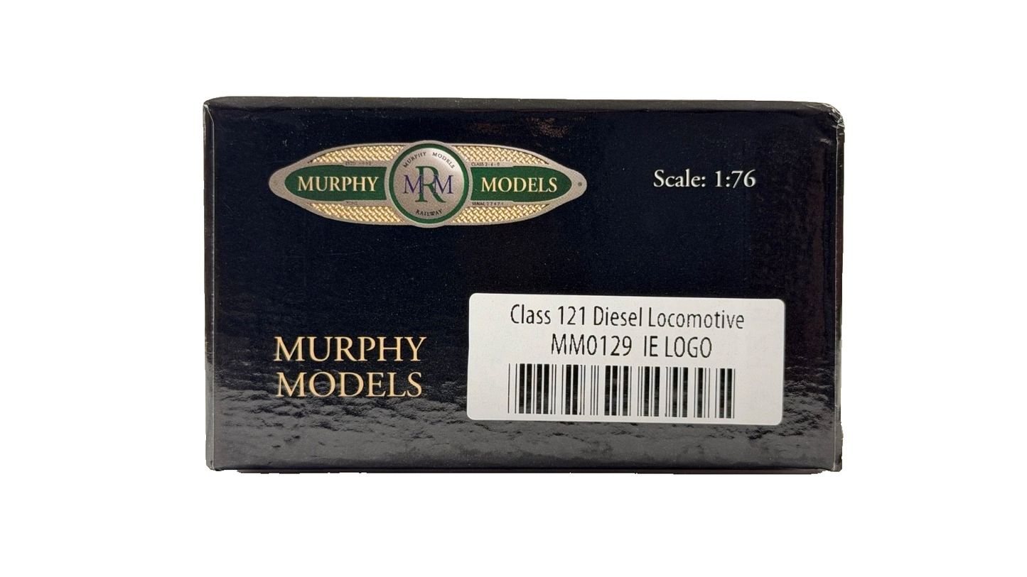 MURPHY MODELS 00 GAUGE - MM0129 - CLASS 121 DIESEL LOCOMOTIVE IE LOGO (IRISH)