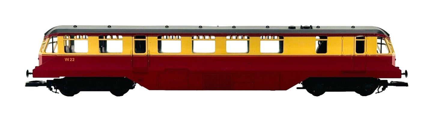 LIMA 00 GAUGE - L205133 - BR BLOOD & CUSTARD DIESEL RAILCAR W22 - BOXED