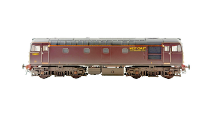 HELJAN OO GAUGE - 3460 - CLASS 33 DIESEL 33029 WEST COAST RAILWAYS WCR WEATHERED