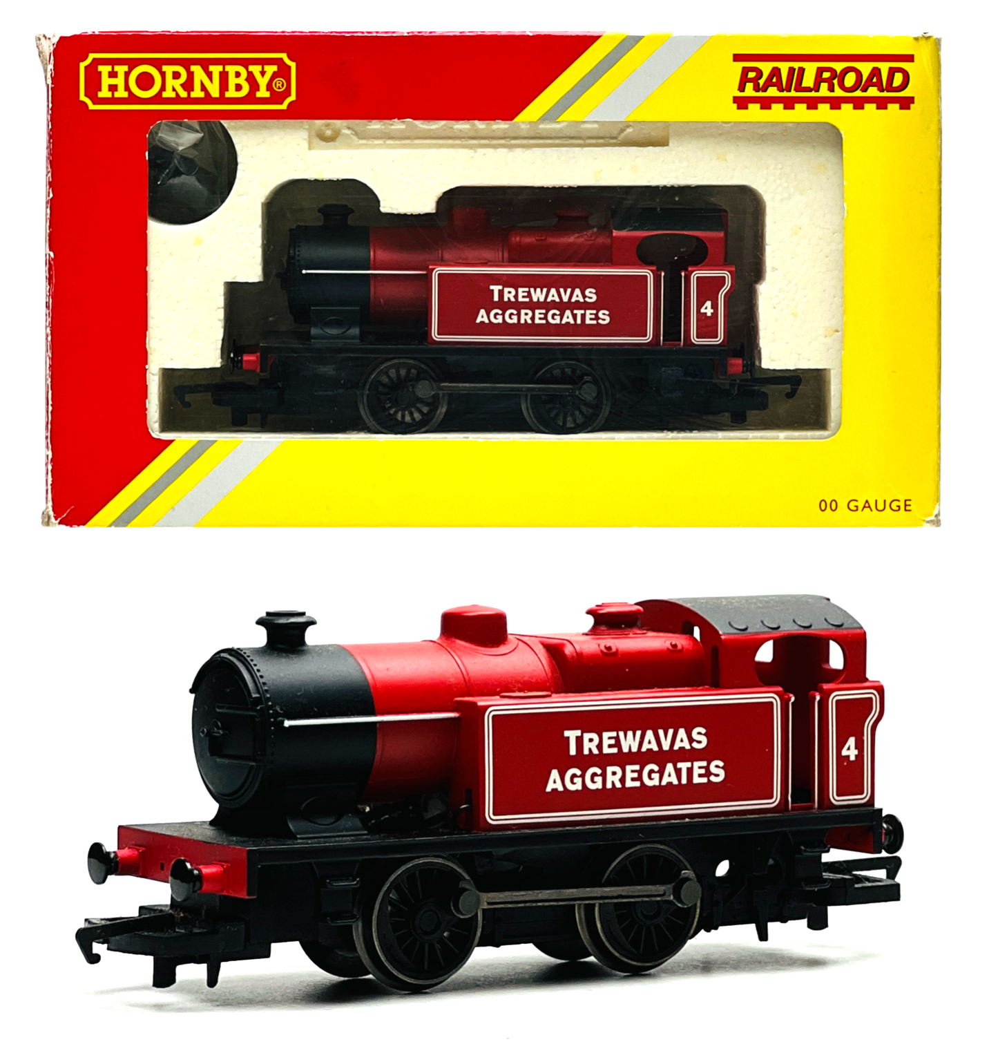 HORNBY 00 GAUGE - R2940 - INDUSTRIAL 0-4-0 TANK 'TREWAVAS AGGREGATES' 4 BOXED