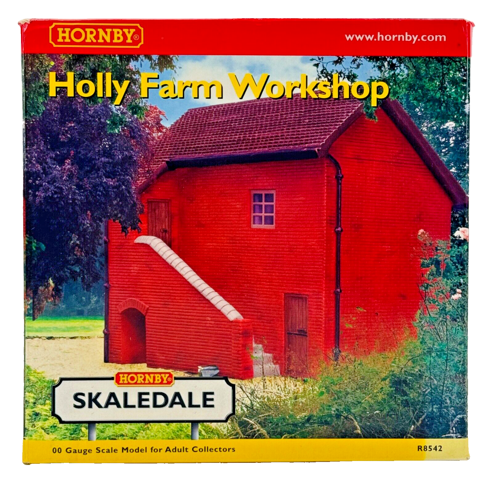 HORNBY 00 GAUGE SKALEDALE - R8542 - HOLLY FARM WORKSHOP - BOXED