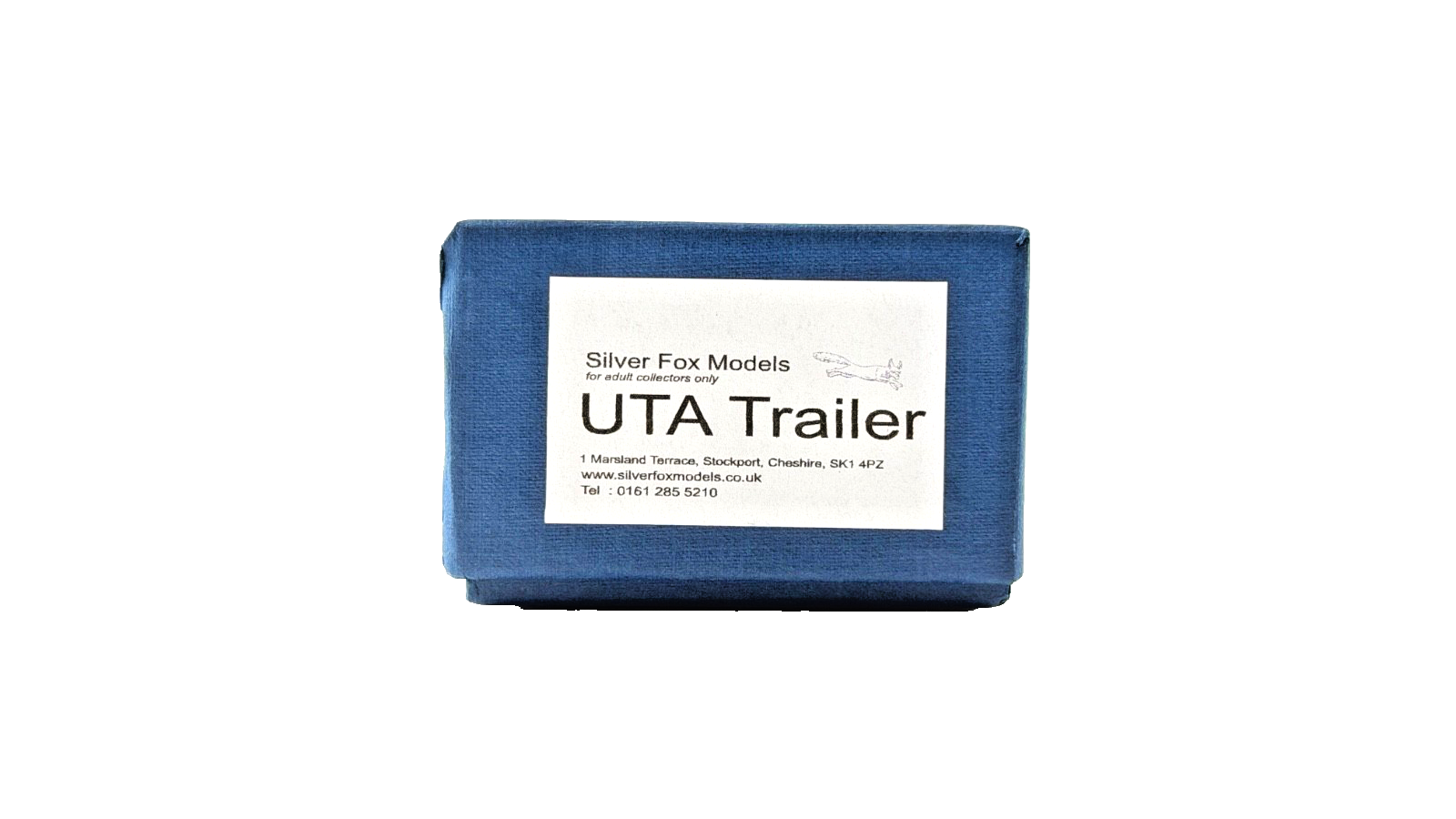 SILVER FOX MODELS OO GAUGE - UTA ULSTER TRANSPORT AUTHORITY TRAILER CAR K23 555