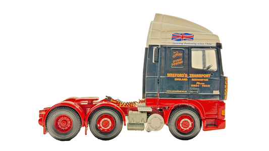 CORGI 1/50 SCALE WREFORD'S TRANSPORT DAF 95XF 6X2 TRACTOR UNIT UNBOXED