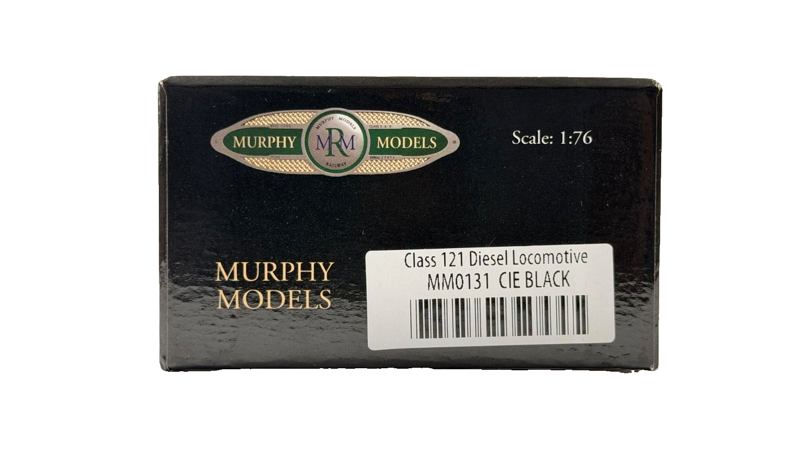 MURPHY MODELS 00 GAUGE - MM0131 - CLASS 121 DIESEL LOCOMOTIVE CIE BLACK (IRISH)