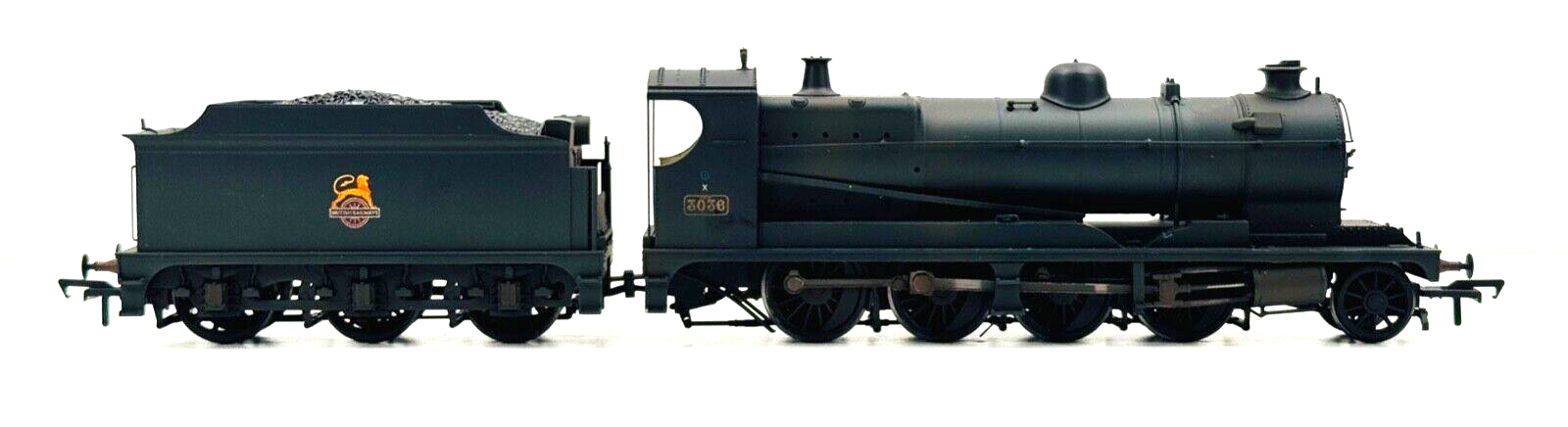 BACHMANN 00 GAUGE - 31-128 - 3000 CLASS ROD 3036 BR BLACK EARLY EMBLEM WEATHERED