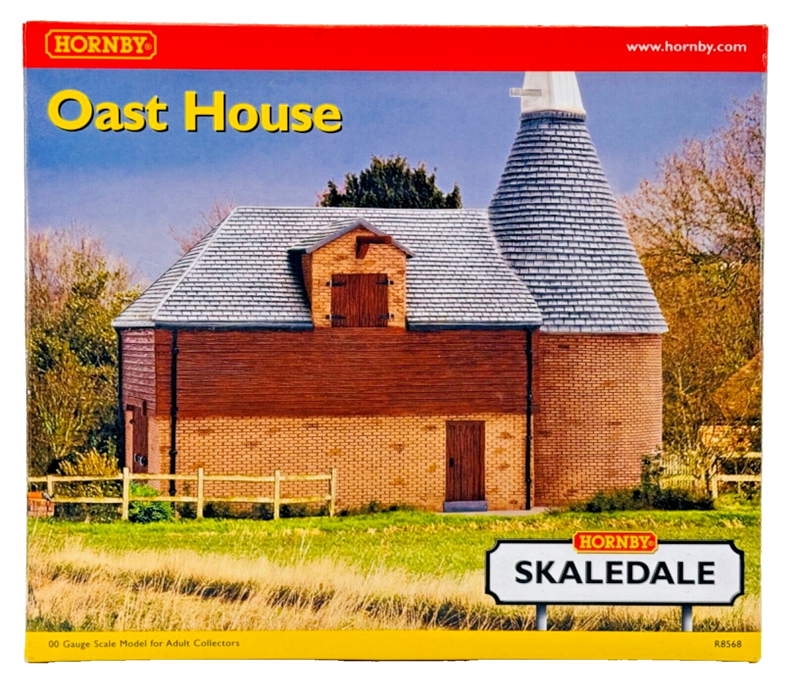 HORNBY 00 GAUGE SKALEDALE - R8568 - OAST HOUSE - BOXED