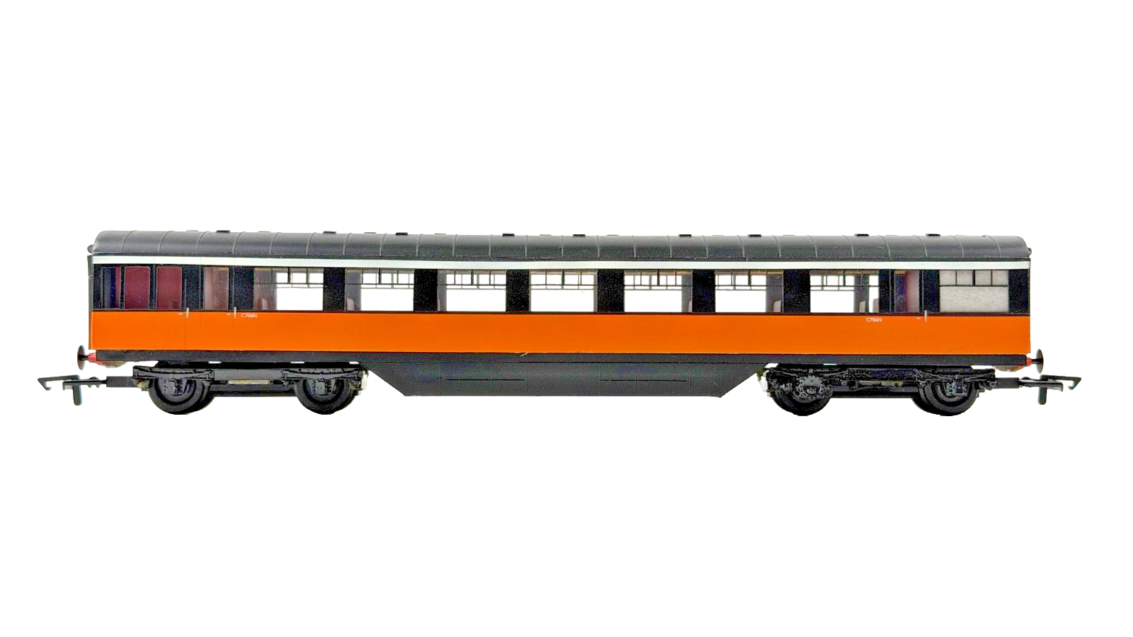 SILVER FOX MODELS OO GAUGE - IRISH RAIL ORANGE & BLACK BUT CLASS 700 RAILCAR SET