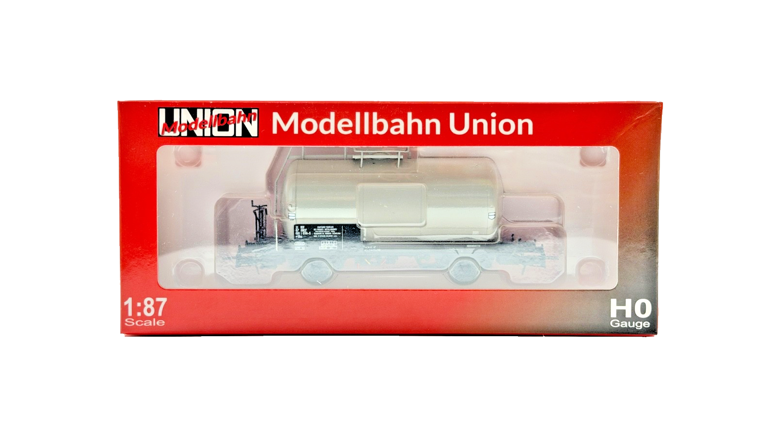MODELLBAHN UNION HO SCALE - G40028 - SNCF EPOCHE IV SILVER TANK WAGON NEW