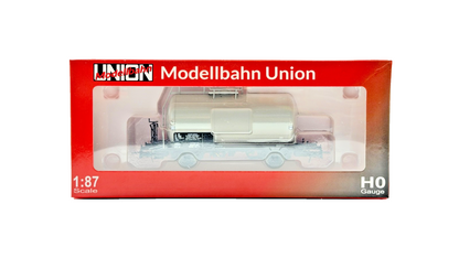 MODELLBAHN UNION HO SCALE - G40028 - SNCF EPOCHE IV SILVER TANK WAGON NEW