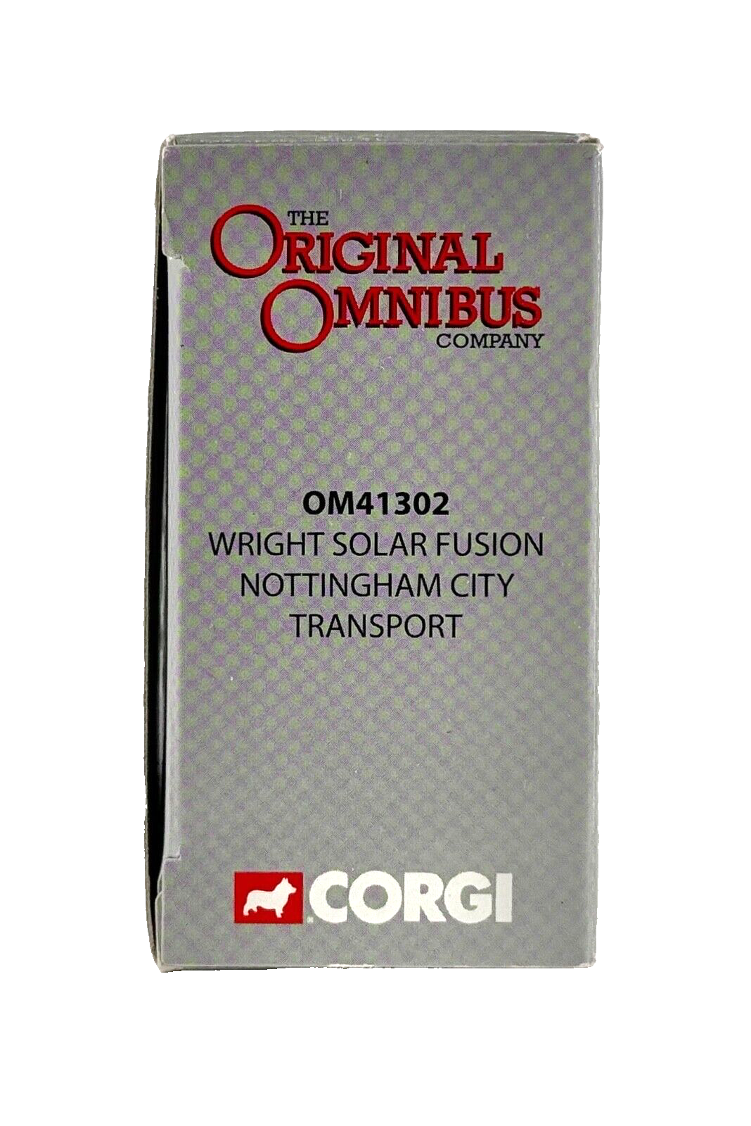 CORGI OOC 1/76 SCALE - OM41302 - WRIGHT SOLAR FUSION NOTTINGHAM CITY TRANSPORT