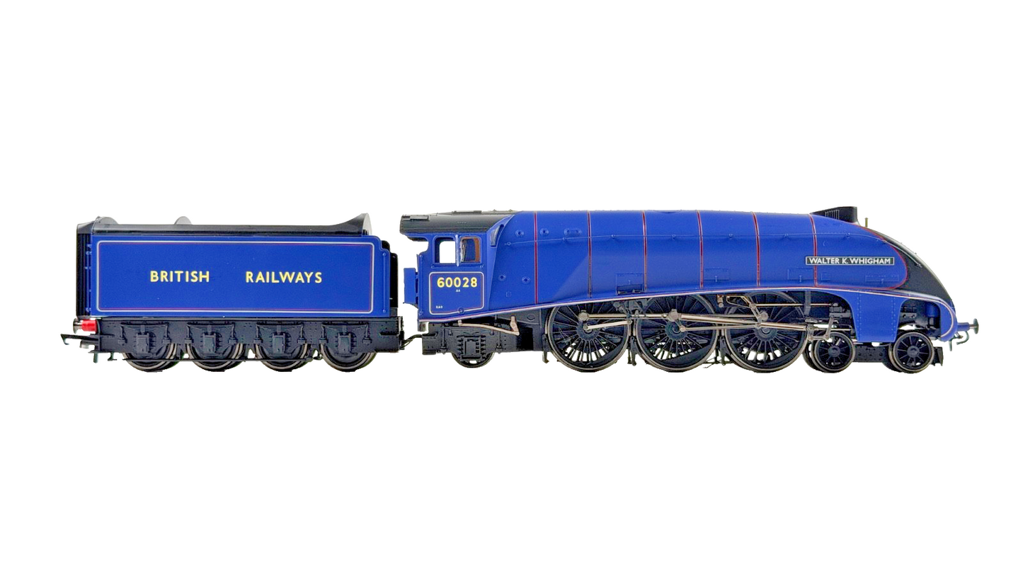 HORNBY OO GAUGE - R3701 - BR EXPERIMENTAL PURPLE CLASS A4 WALTER K WHIGHAM 60028