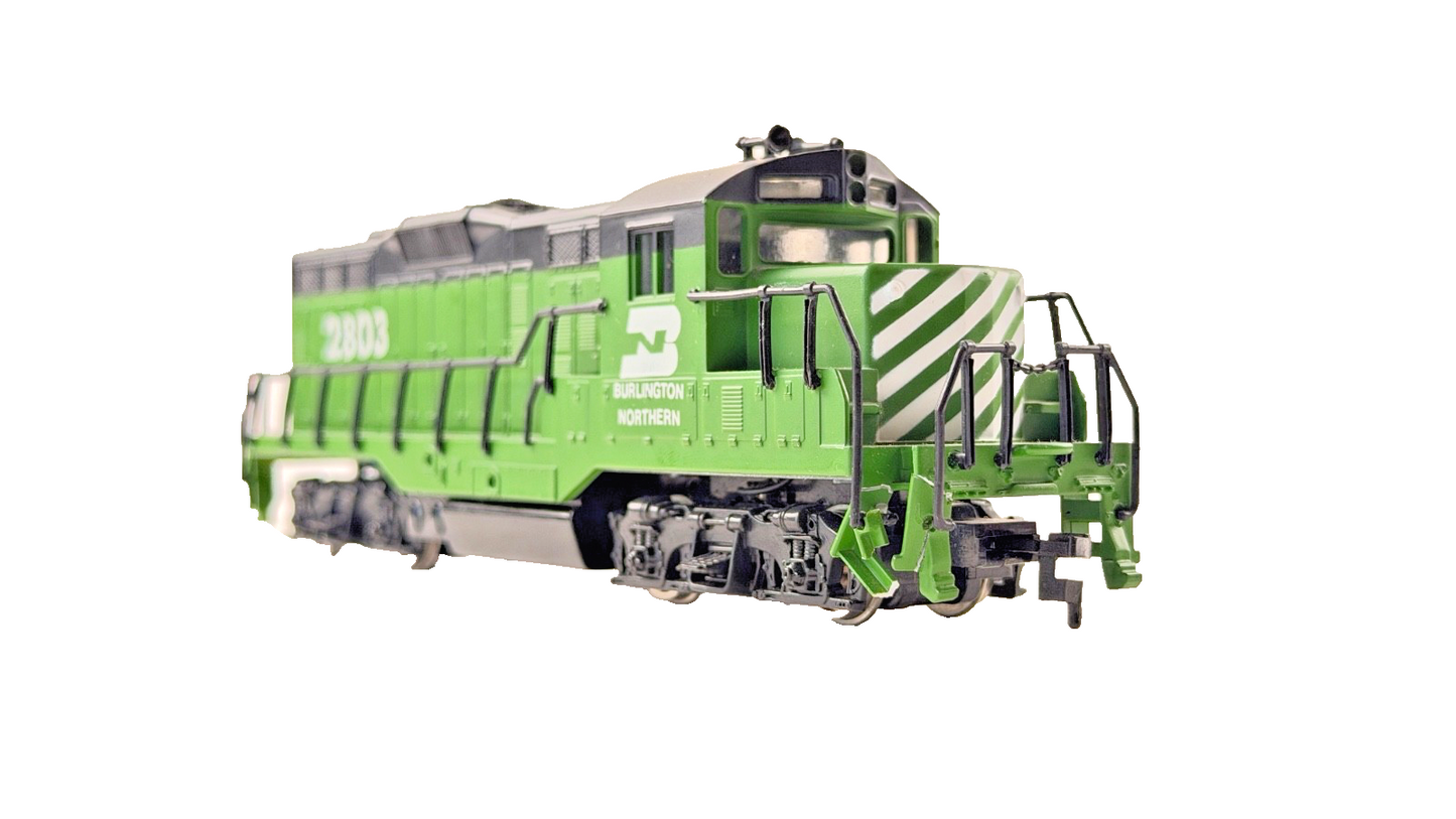 NQP MODEL POWER HO/OO GAUGE - BURLINGTON NORTHERN 2803 DIESEL LOCOMOTIVE UNBOXED