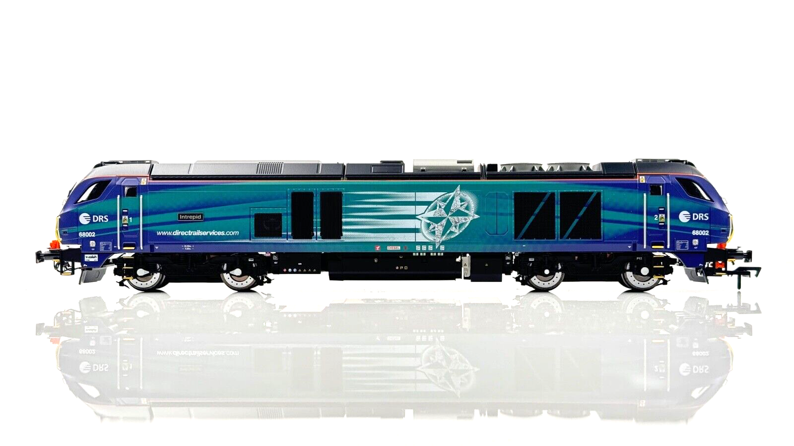 DAPOL 00 GAUGE - 4D-022-027 - CLASS 68 68002 DRS COMPASS NEW LOGO INTREPID NEW