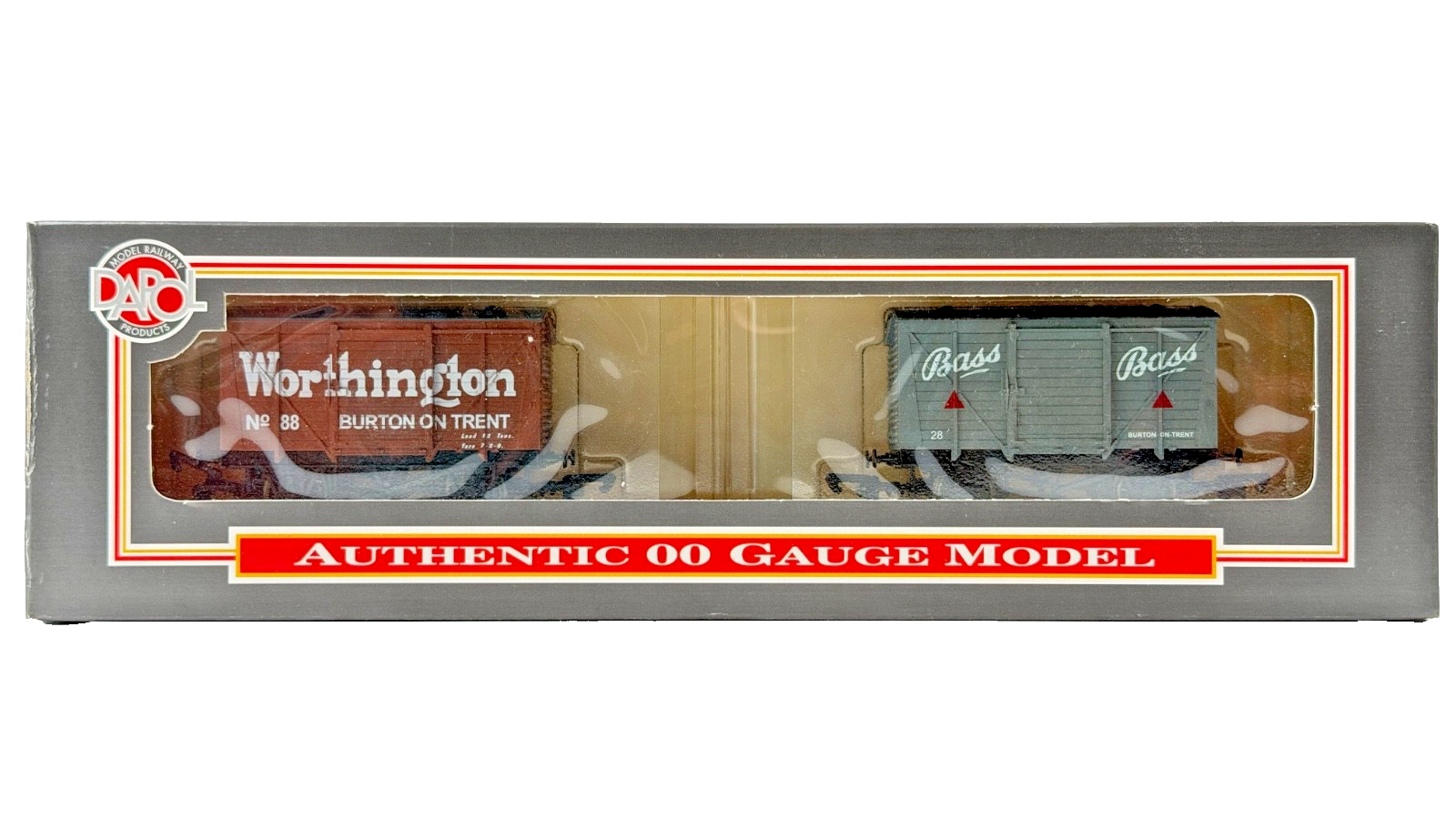 DAPOL 00 GAUGE - BASS WORTHINGTON BURTON ON TRENT 28 88 TWIN (LIMITED EDITION)