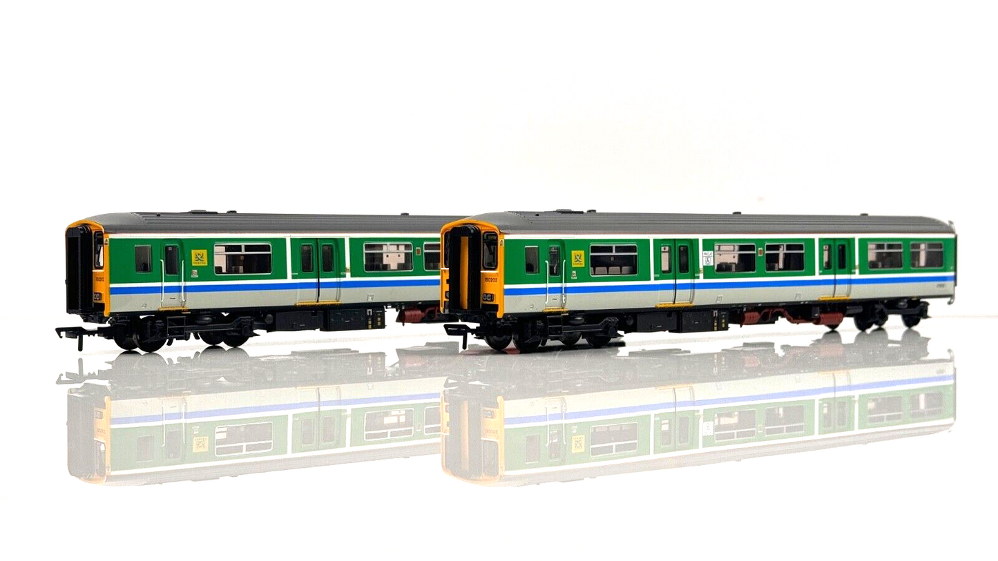 BACHMANN 00 GAUGE - 32-937 - CLASS 150/2 DMU 150202 CENTRO LIVERY - BOXED