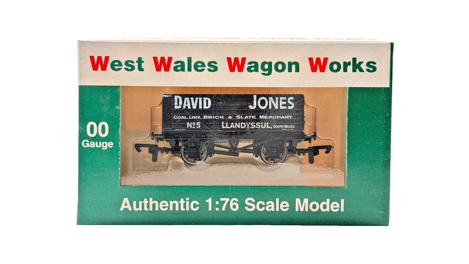 DAPOL 00 GAUGE - DAVID JONES LLANDYSSUL SOUTH WALES WAGON 5 (LIMITED EDITION)