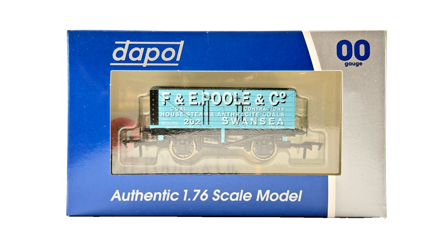 DAPOL 00 GAUGE - F & E POOLE COAL CONTRACTORS SWANSEA NO.202 (LIMITED EDITION)