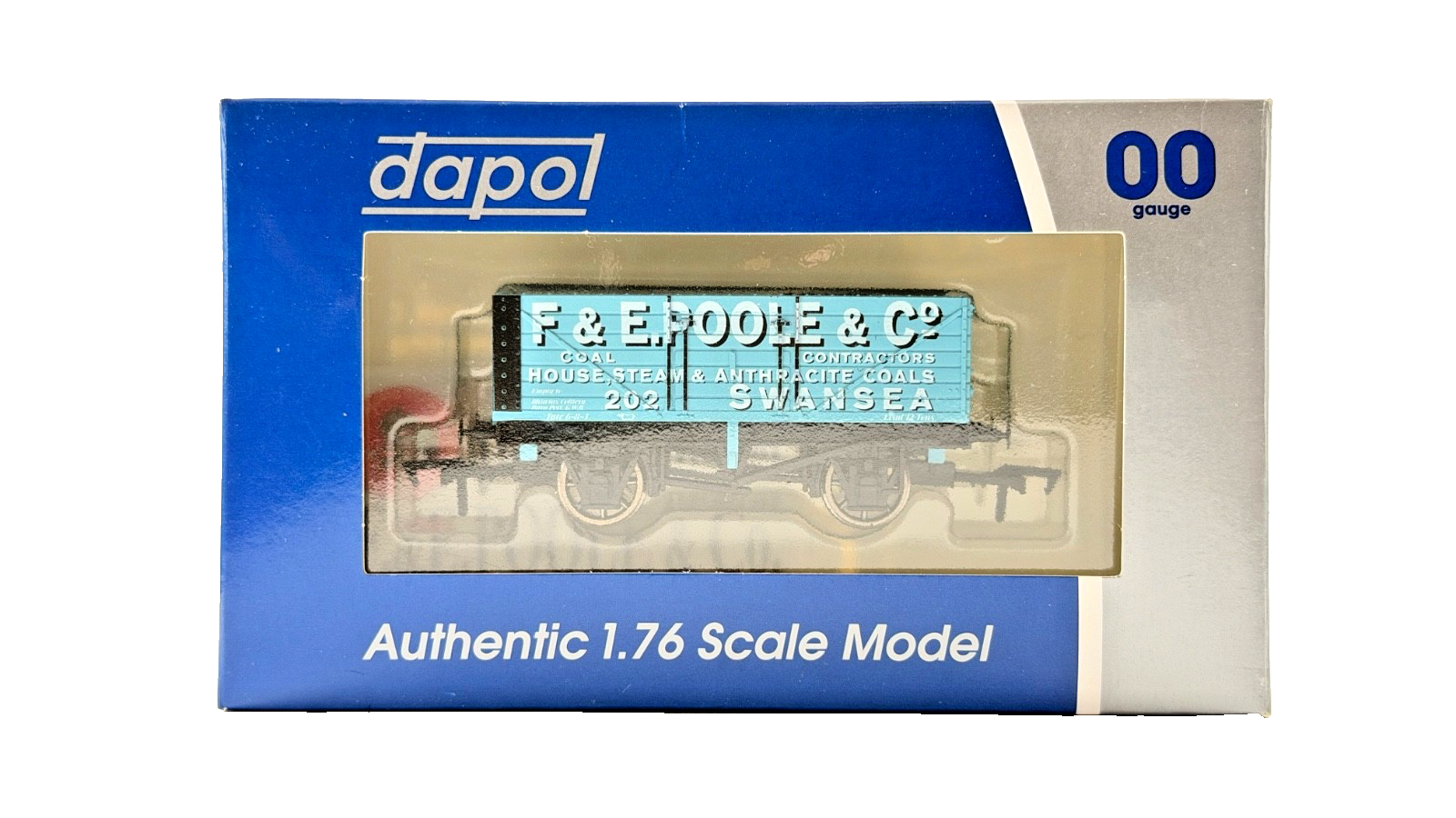DAPOL 00 GAUGE - F & E POOLE COAL CONTRACTORS SWANSEA NO.202 (LIMITED EDITION)