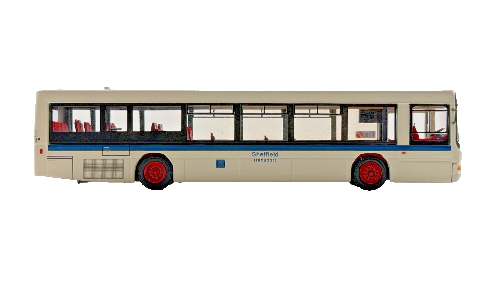 *IMPERFECT* EFE 1/76 SCALE - 27617 - WRIGHT VOLVO RENOWN FIRST SHEFFIELD - BOXED