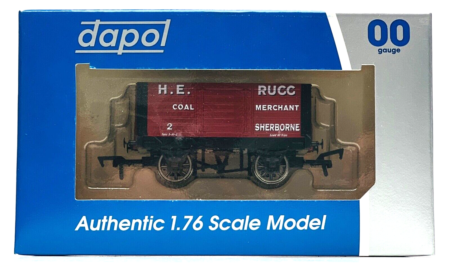 DAPOL 00 GAUGE - H.E RUGG COAL MERCHANTS OF SHERBORNE NO.2 (BUFFERS LTD ED)