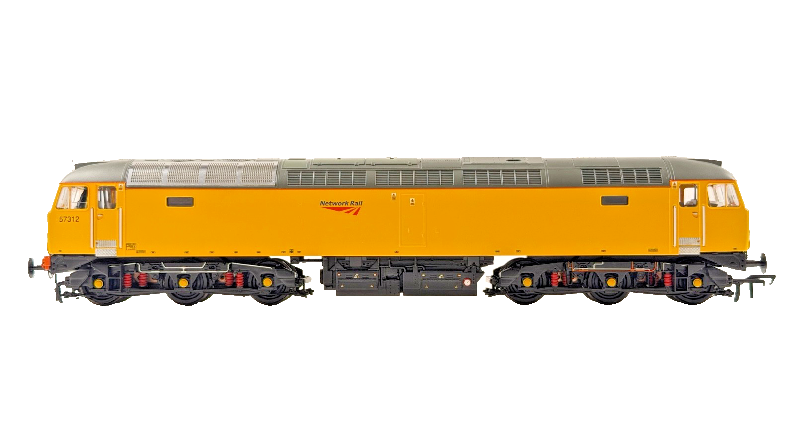 BACHMANN 00 GAUGE - 32-761 - CLASS 57 DIESEL 57312 NETWORK RAIL YELLOW BOXED