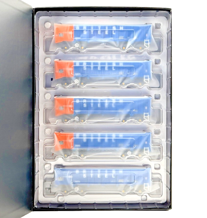 ACCURASCALE OO GAUGE - ACC2103-BSB (INNER & OUTER) - PTA TIPPLERS BRITISH STEEL