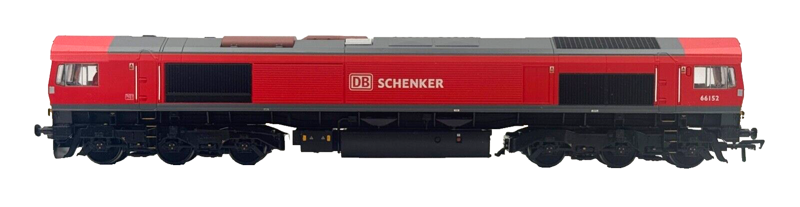 BACHMANN 00 GAUGE - 32-734 - CLASS 66 DIESEL 66152 DB SCHENKER RED (DCC FITTED)