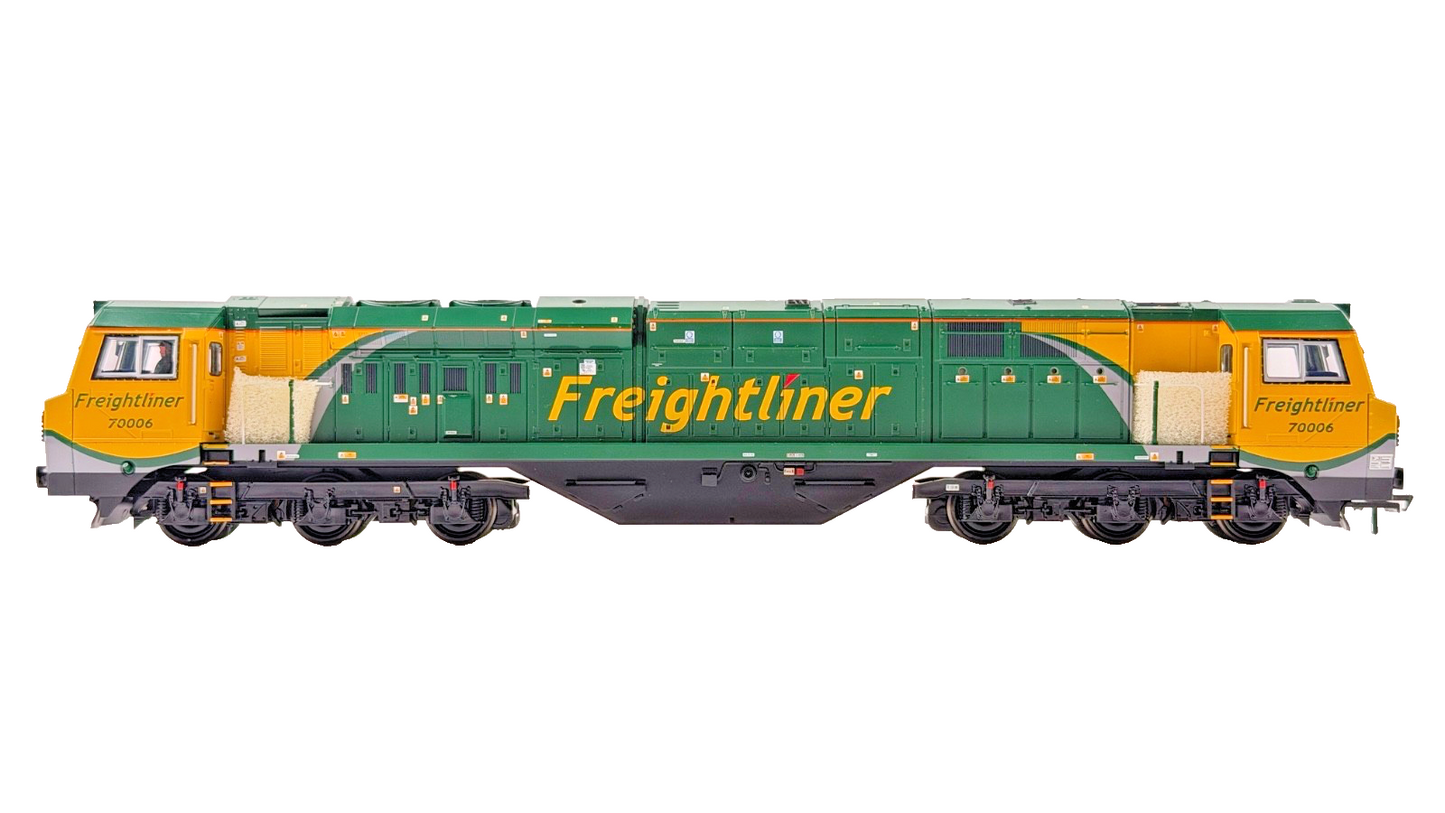 BACHMANN 00 GAUGE - 31-585 - CLASS 70 DIESEL 70006 FREIGHTLINER LIVERY BOXED