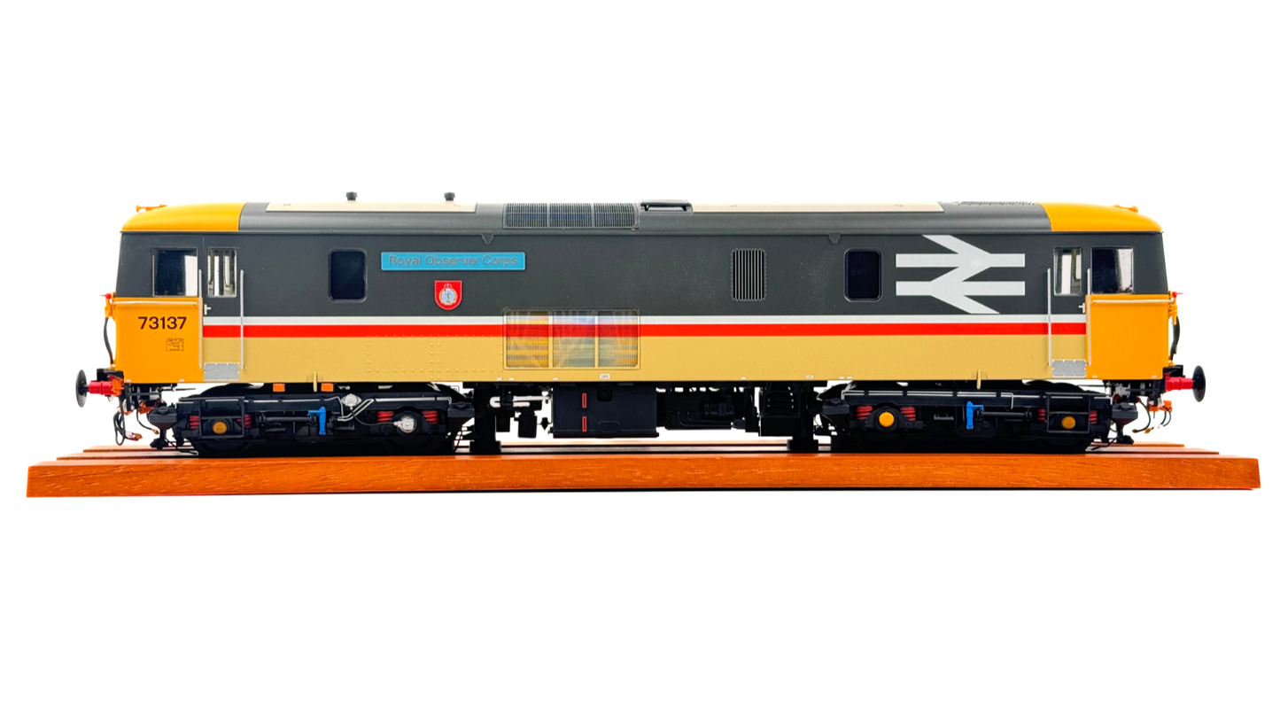 HELJAN O GAUGE - CLASS 73 ELECTRO DIESEL 73137 INTERCITY "ROYAL OBSERVER CORPS"