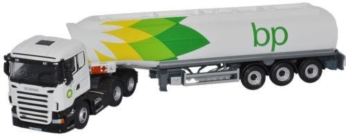 OXFORD DIECAST 1/76 SCALE - SHL01TK - SCANIA TANKER BP FUELS - NEW