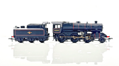 BACHMANN 00 GAUGE - 32-576 - IVATT CLASS 4 43047 BR LINED BLACK LATE CREST BOXED