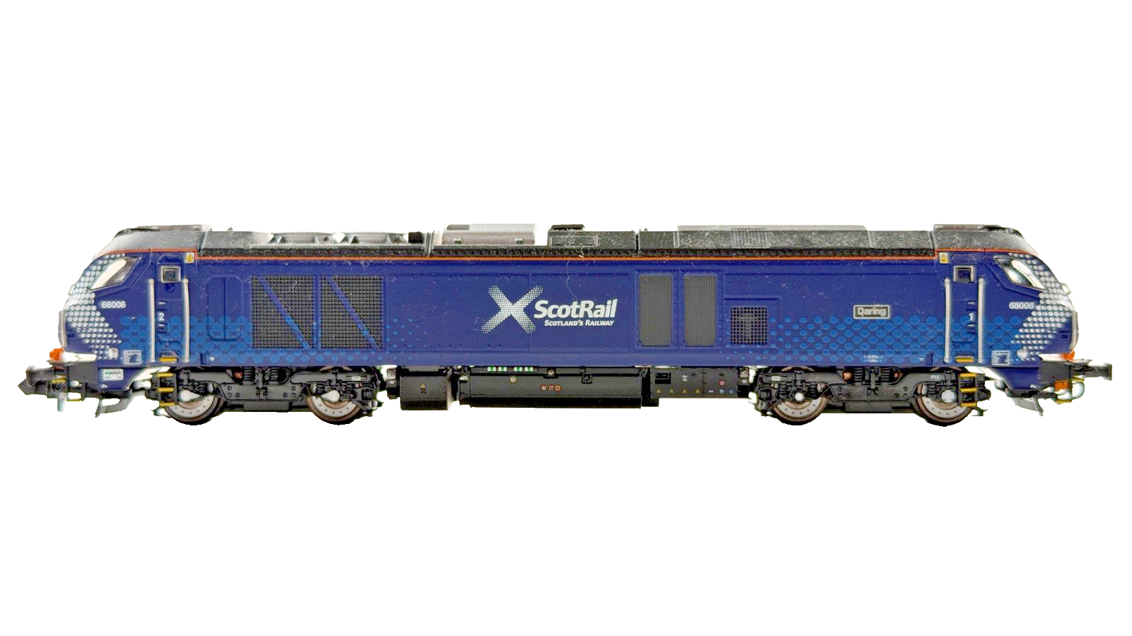 DAPOL N GAUGE - 2D-022-005S - CLASS 68 DIESEL 68006 SCOTRAIL DARING DCC SOUND