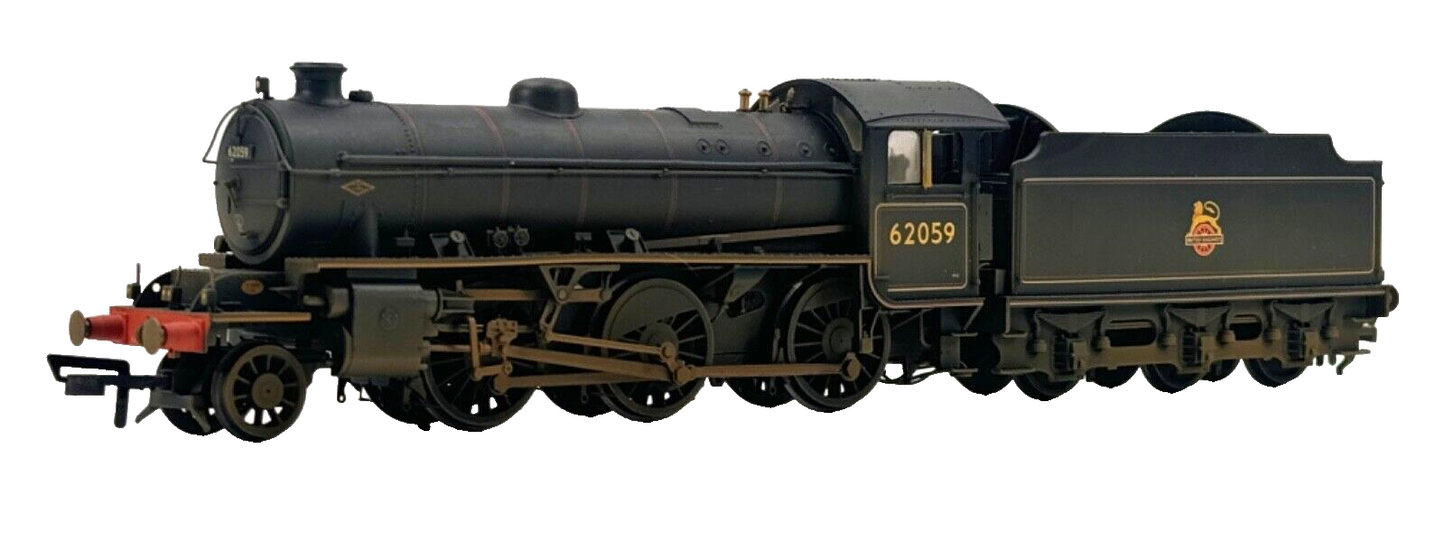 HORNBY 00 GAUGE - R3305 - BR BLACK (EARLY) CLASS K1 LOCOMOTIVE 62059 (WEATHERED)