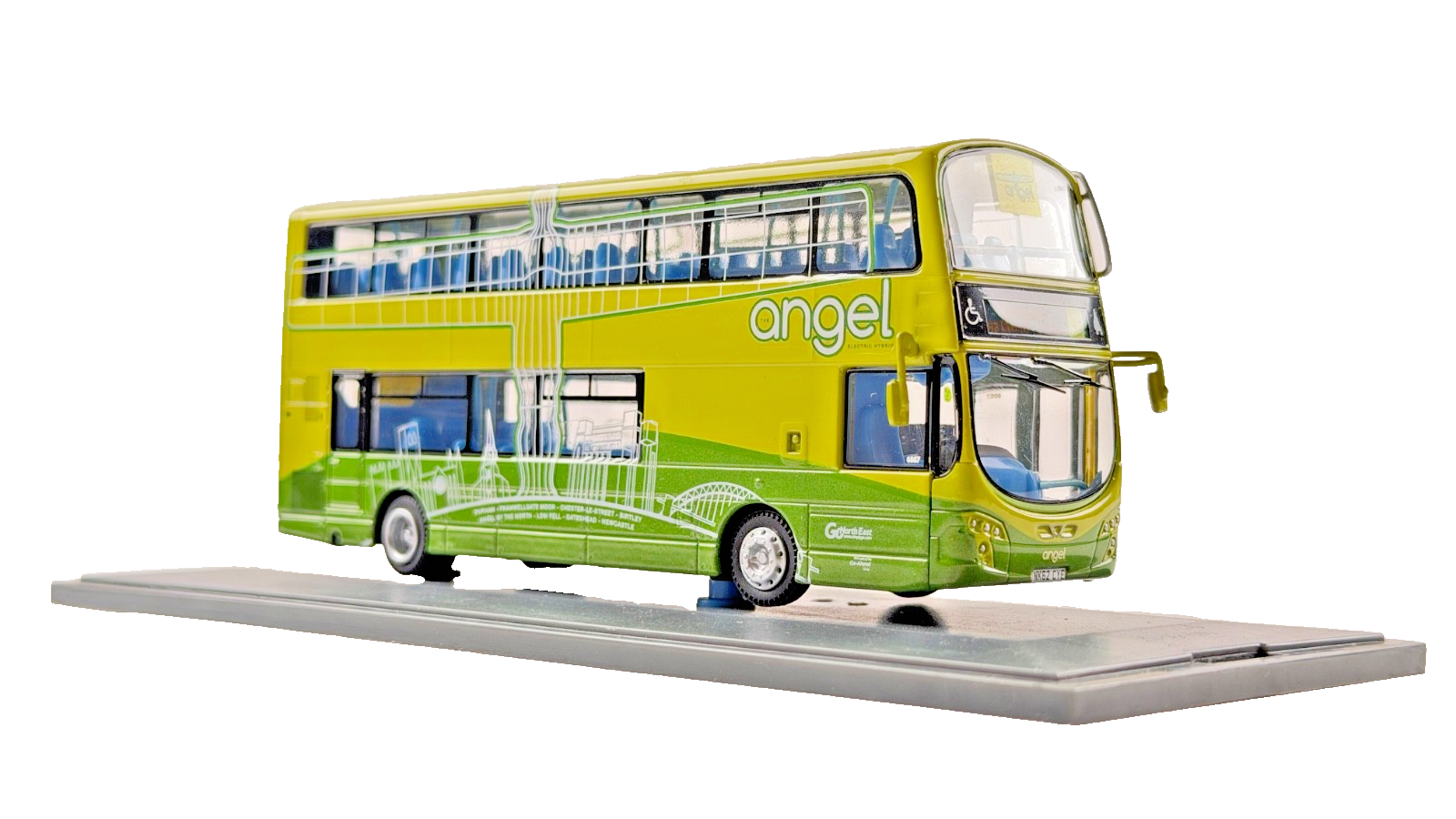 CORGI OOC 1/76 SCALE - OM46505A - WRIGHT ECLIPSE GEMINI GO NORTH EAST NEWCASTLE