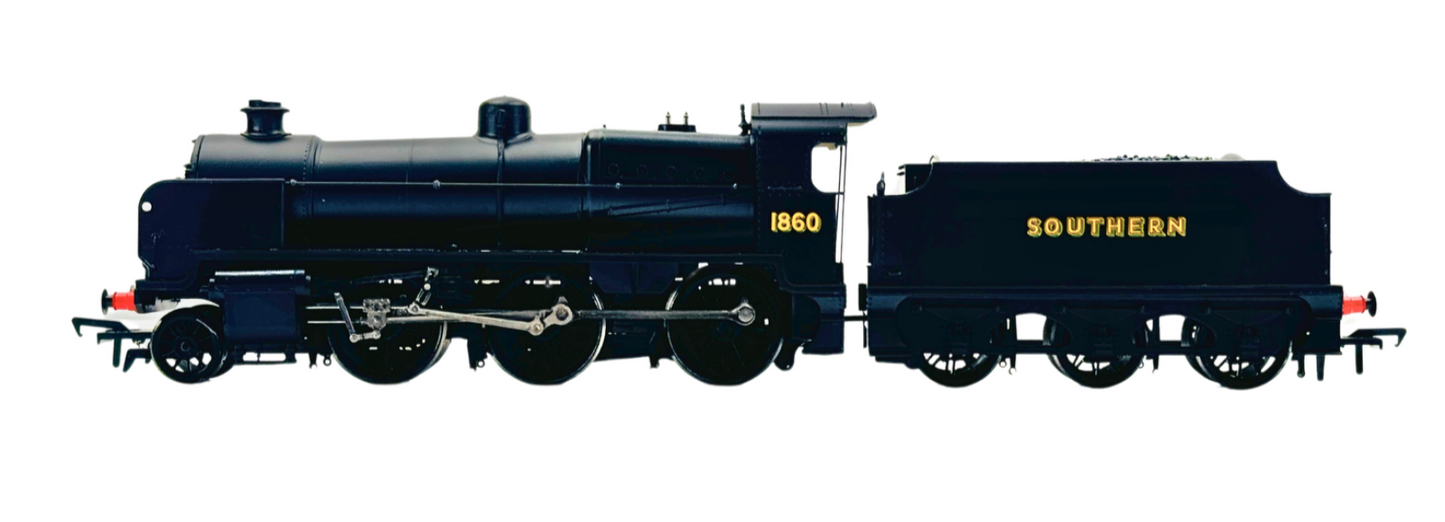 BACHMANN 00 GAUGE - 32-150V - N CLASS 1860 SOUTHERN BLACK MODELZONE EXCLUSIVE