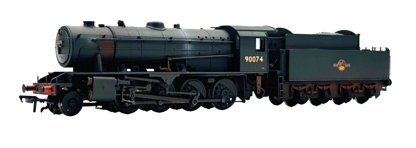 BACHMANN 00 GAUGE - 32-259A - WD AUSTERITY CLASS 2-8-0 90074 BR BLACK WEATHERED