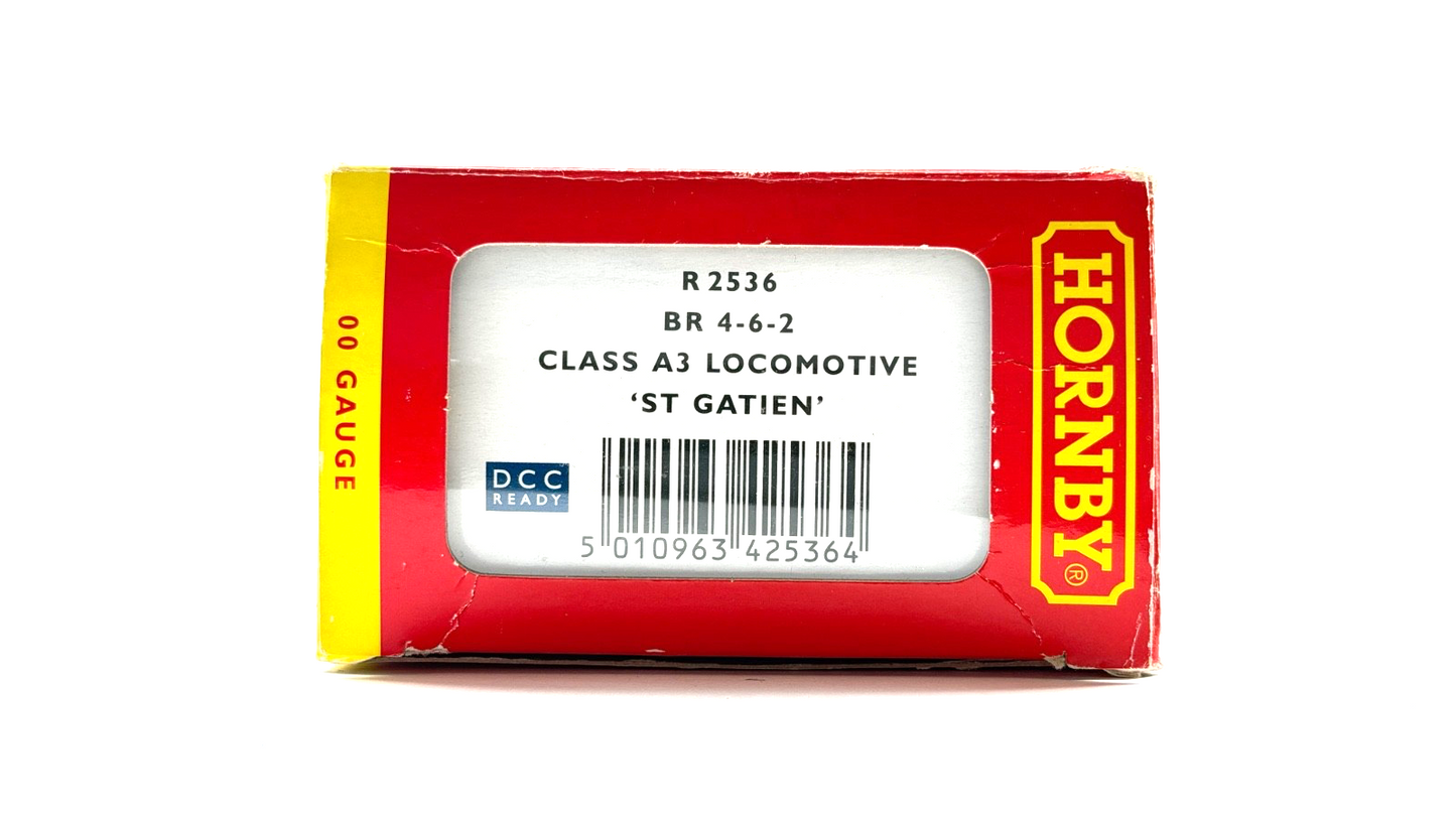 HORNBY 00 GAUGE - R2536 - BR 4-6-2 CLASS A3 LOCOMOTIVE 60073 ST GATIEN BOXED