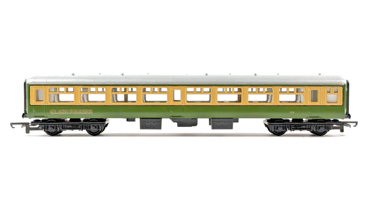HORNBY 00 GAUGE - REFINISHED WEST HIGHLAND CLAN FRASER MK2 COACH 5154 UNBOXED