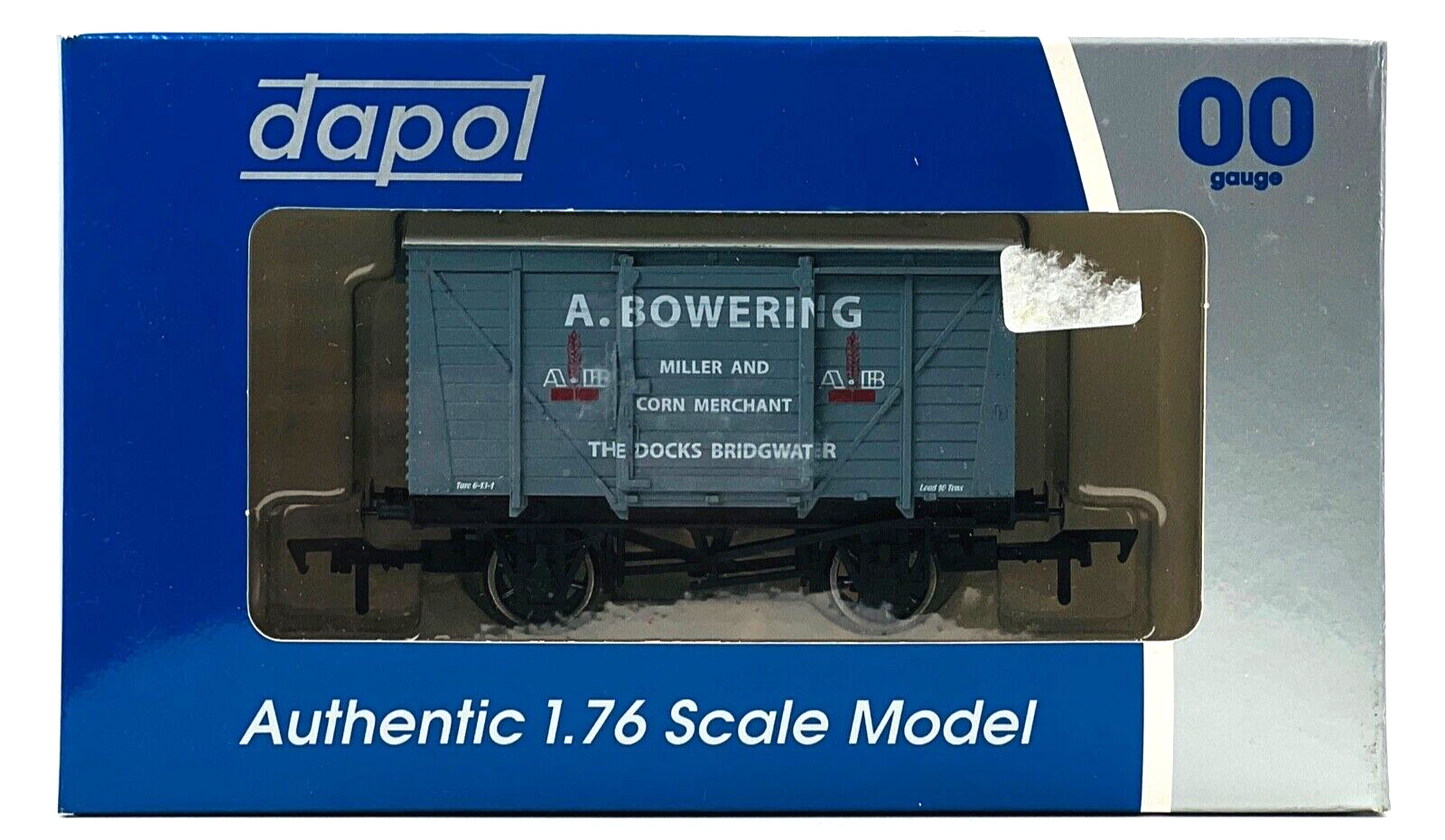 DAPOL 00 GAUGE - 'A.BOWERING' CORN MERCHANT BRIDGWATER VENT VAN (LIMITED ED)