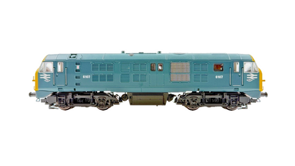 DAPOL OO GAUGE - 4D-014-003 - CLASS 29 DIESEL BR BLUE 6107 FULL YELLOW ENDS