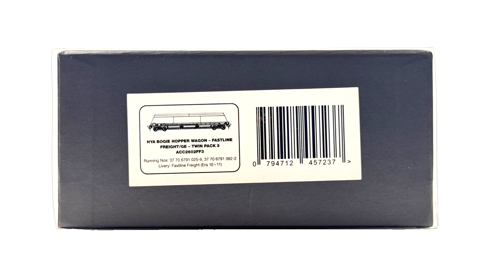 ACCURASCALE OO GAUGE - ACC2602FF3 - HYA BOGIE HOPPER WAGON FASTLINE FREIGHT TWIN